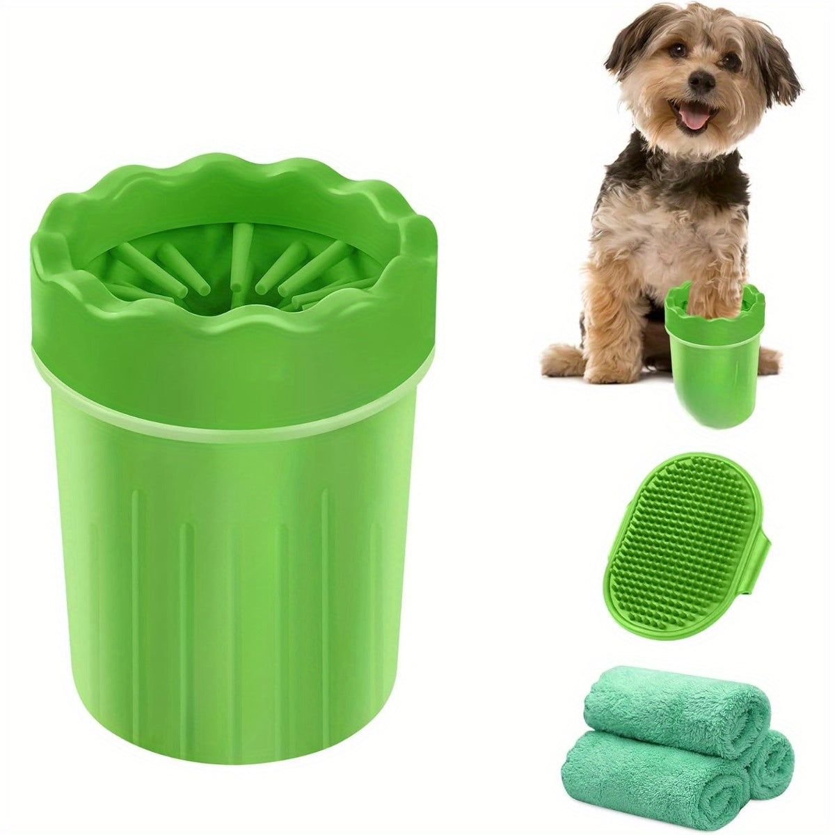 Dog Paw Washer - Muddy Paw Cleaner for All Breeds