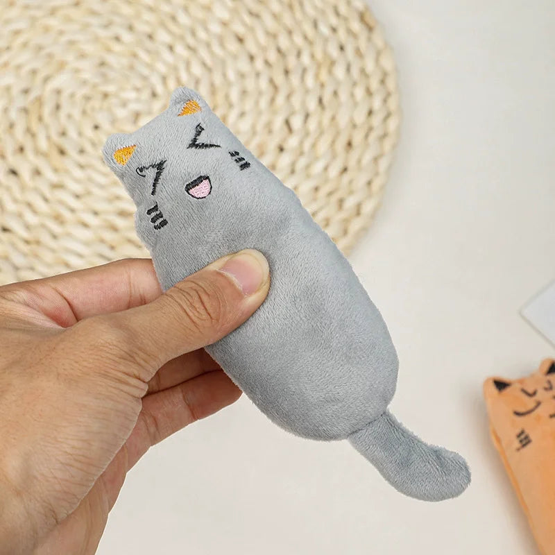 Catnip Toy - Plush Pillow Chew Toy