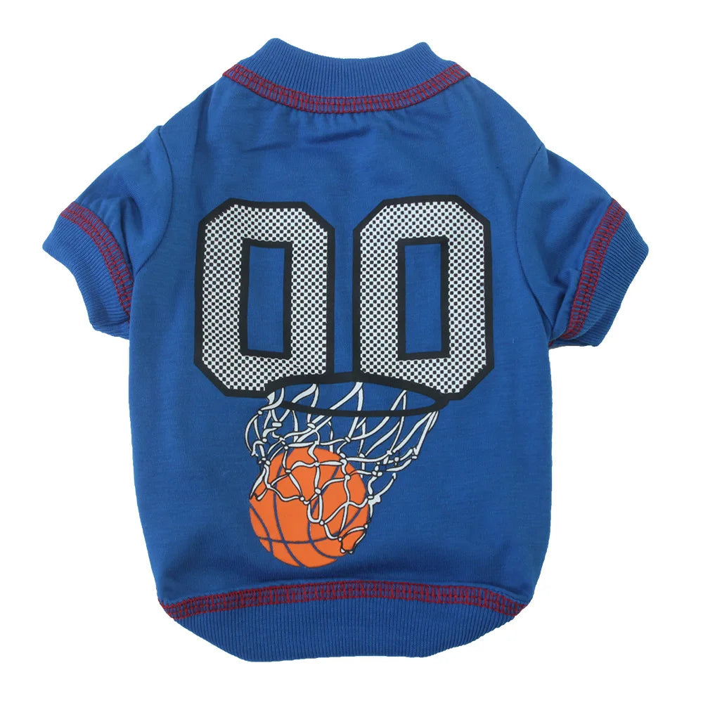 Custom Dog Baseball Jersey - Soft Pet Shirt for Small Dogs