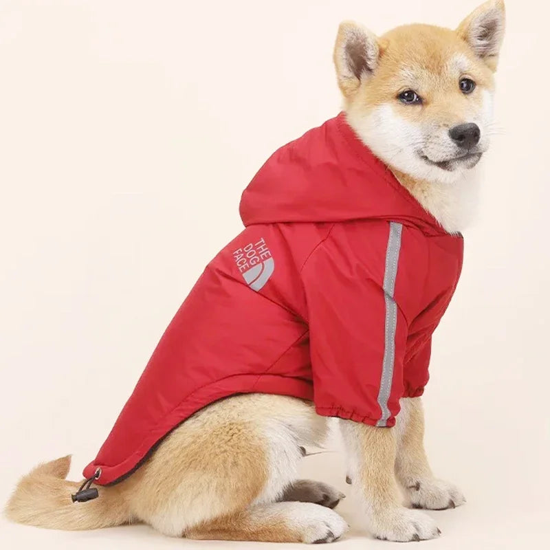 Dog Winter Coat - Waterproof Reflective Hoodie