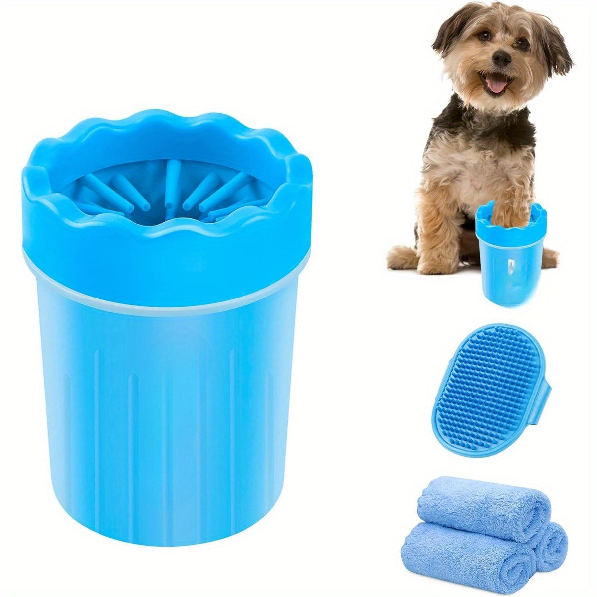 Dog Paw Washer - Muddy Paw Cleaner for All Breeds