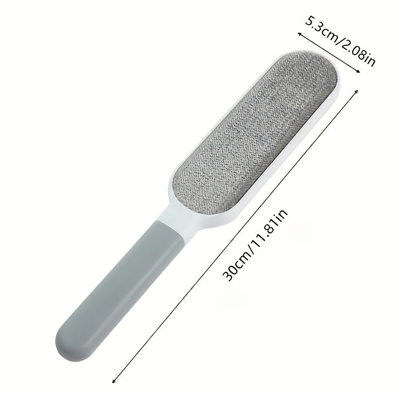 Double-Sided Pet Hair Remover Brush - Reusable Lint Roller