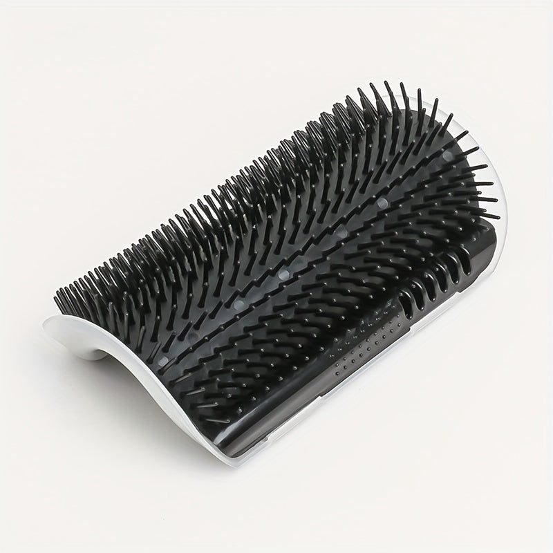 Wall-Mounted Cat Grooming Comb - Self-Cleaning Brush