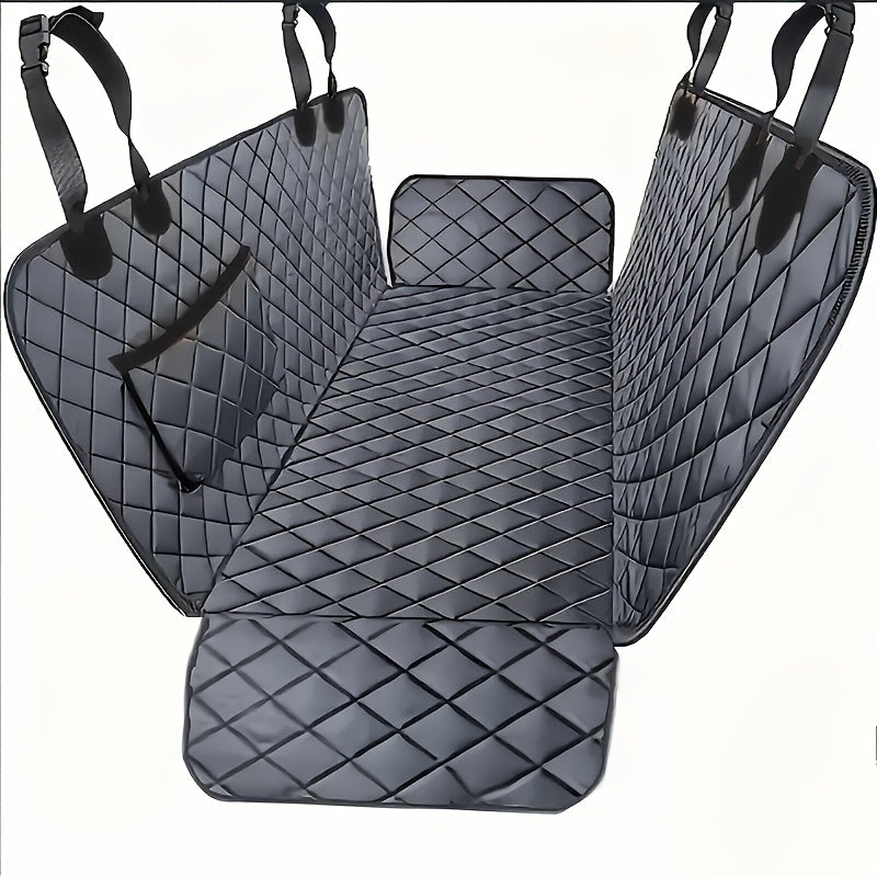 Waterproof Dog Car Mat - Seat Belt Compatible