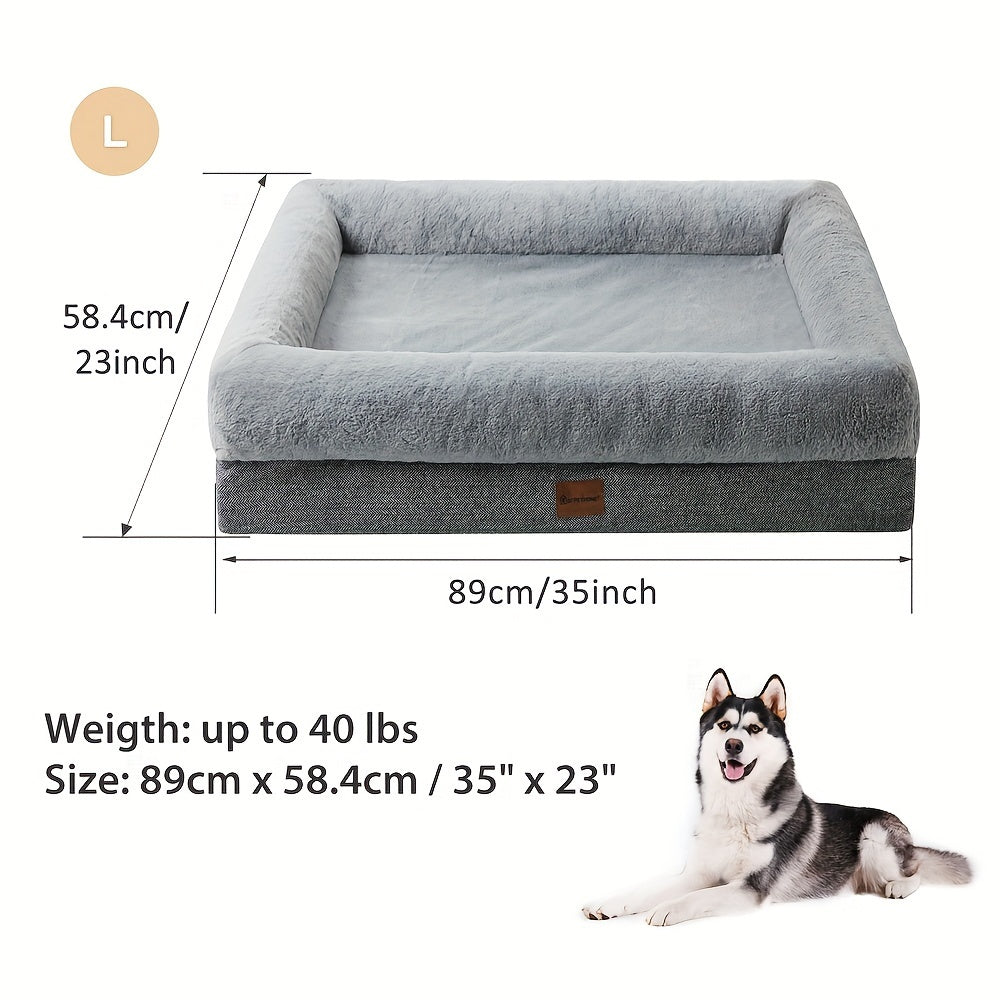 Orthopedic Dog Bed - Extra Large Washable