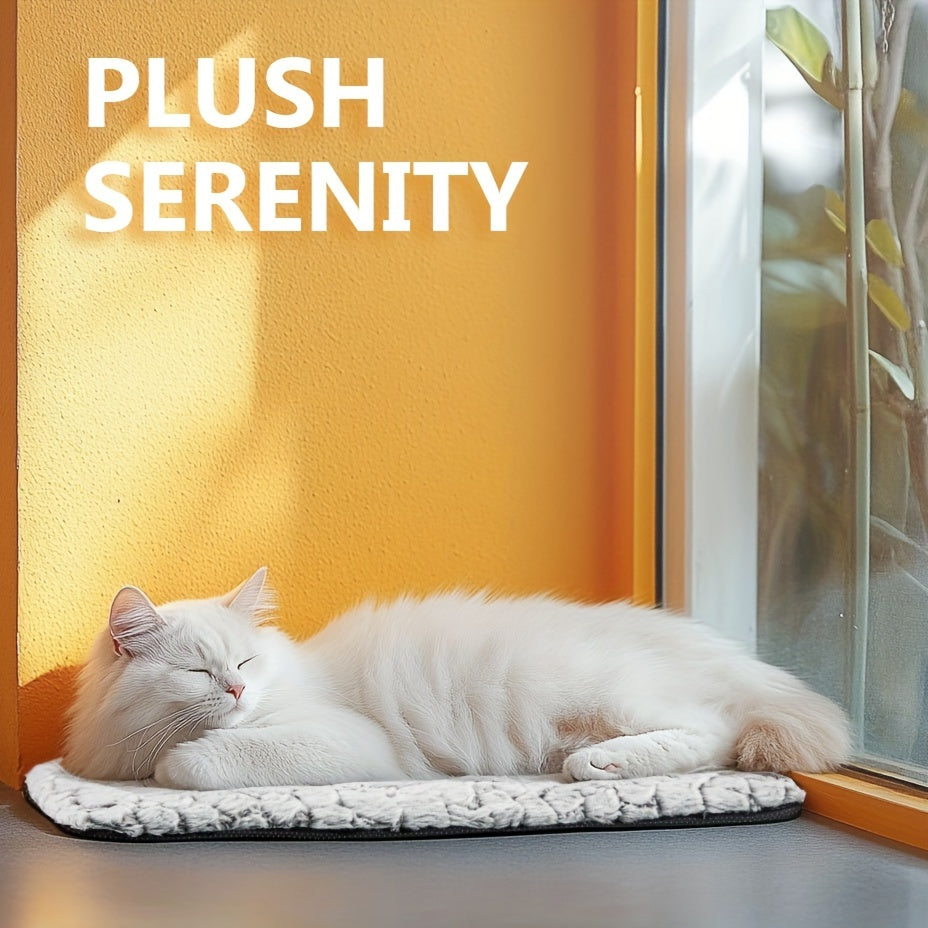 Self-Warming Pet Bed - No Electricity Thermal Pad for Cats & Dogs