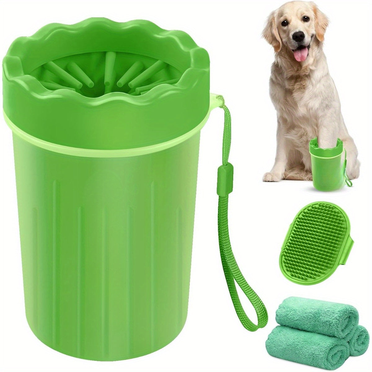 Dog Paw Washer - Muddy Paw Cleaner for All Breeds