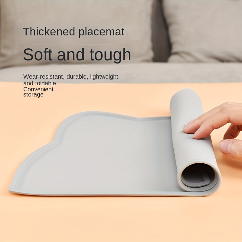 Waterproof Pet Food Mat - Non-Slip Feeding Tray