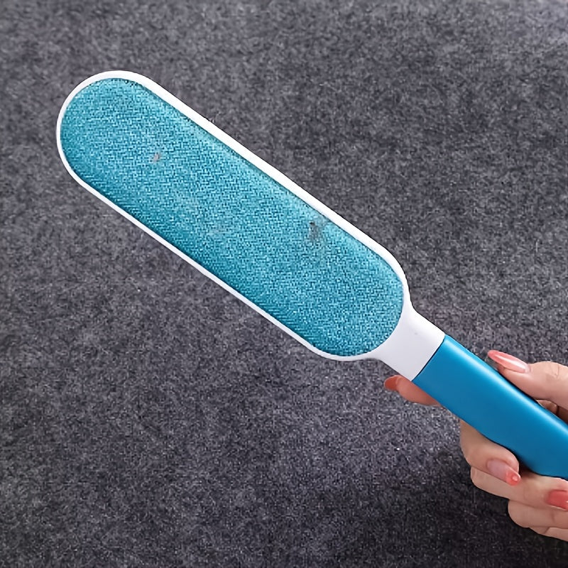 Double-Sided Pet Hair Remover Brush - Reusable Lint Roller