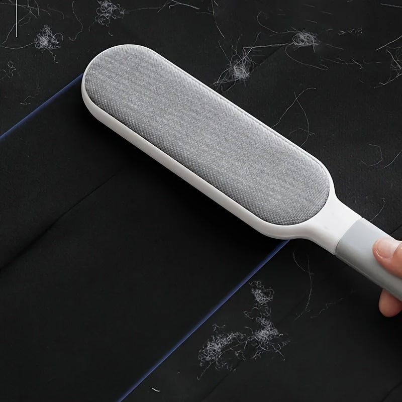 Double-Sided Pet Hair Remover Brush - Reusable Lint Roller