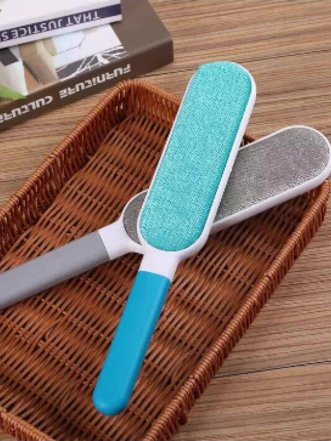 Double-Sided Pet Hair Remover Brush - Reusable Lint Roller
