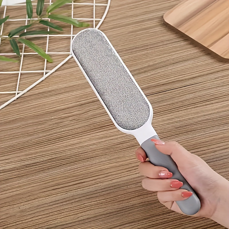 Double-Sided Pet Hair Remover Brush - Reusable Lint Roller