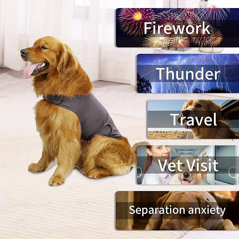 Dog Anxiety Vest - Calming Jacket for All Breeds
