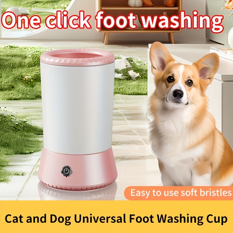 Rechargeable Dog Paw Cleaner - Portable Electric Foot Washer