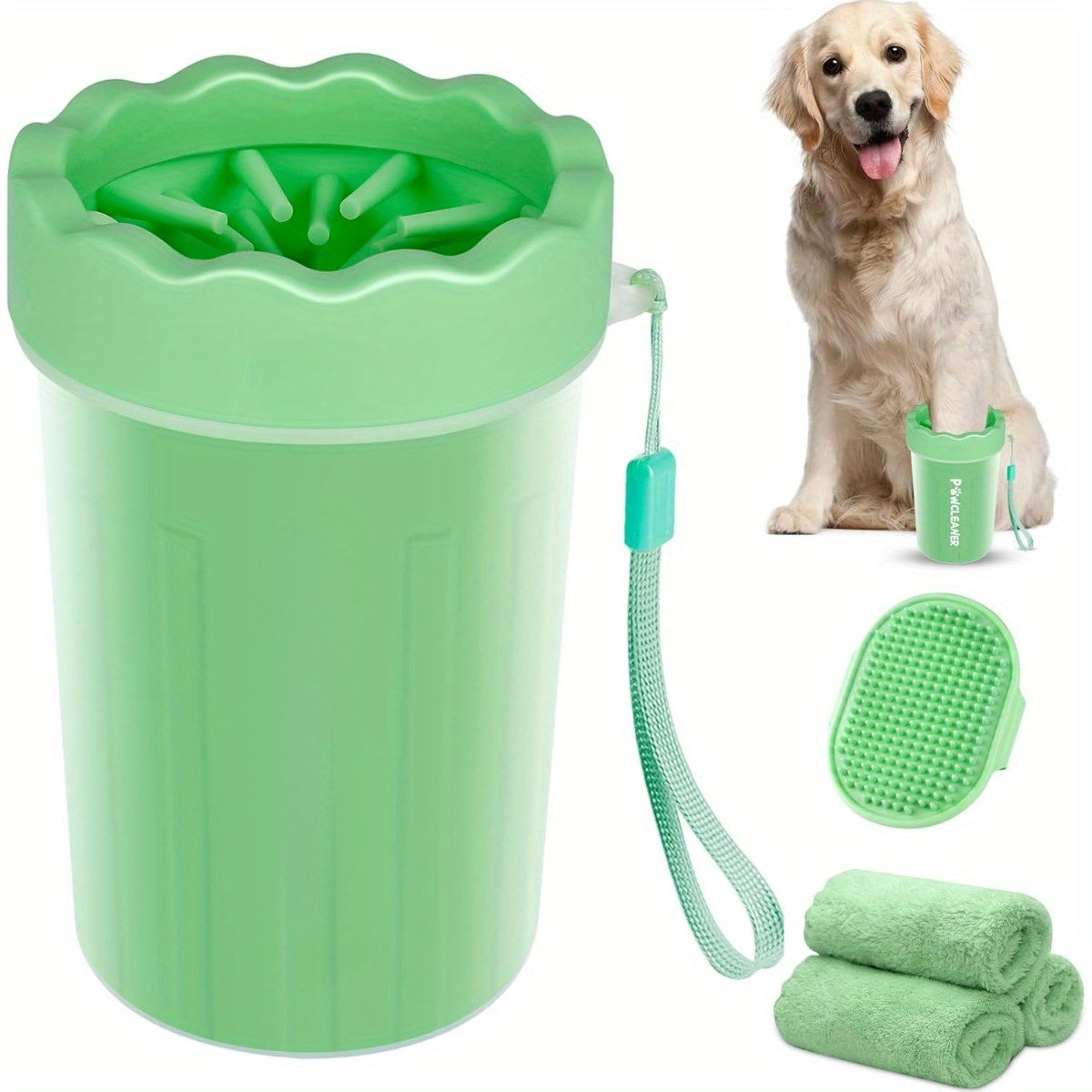 Dog Paw Washer - Muddy Paw Cleaner for All Breeds