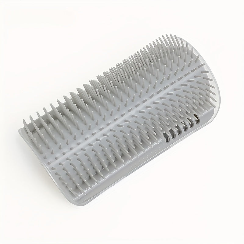 Wall-Mounted Cat Grooming Comb - Self-Cleaning Brush