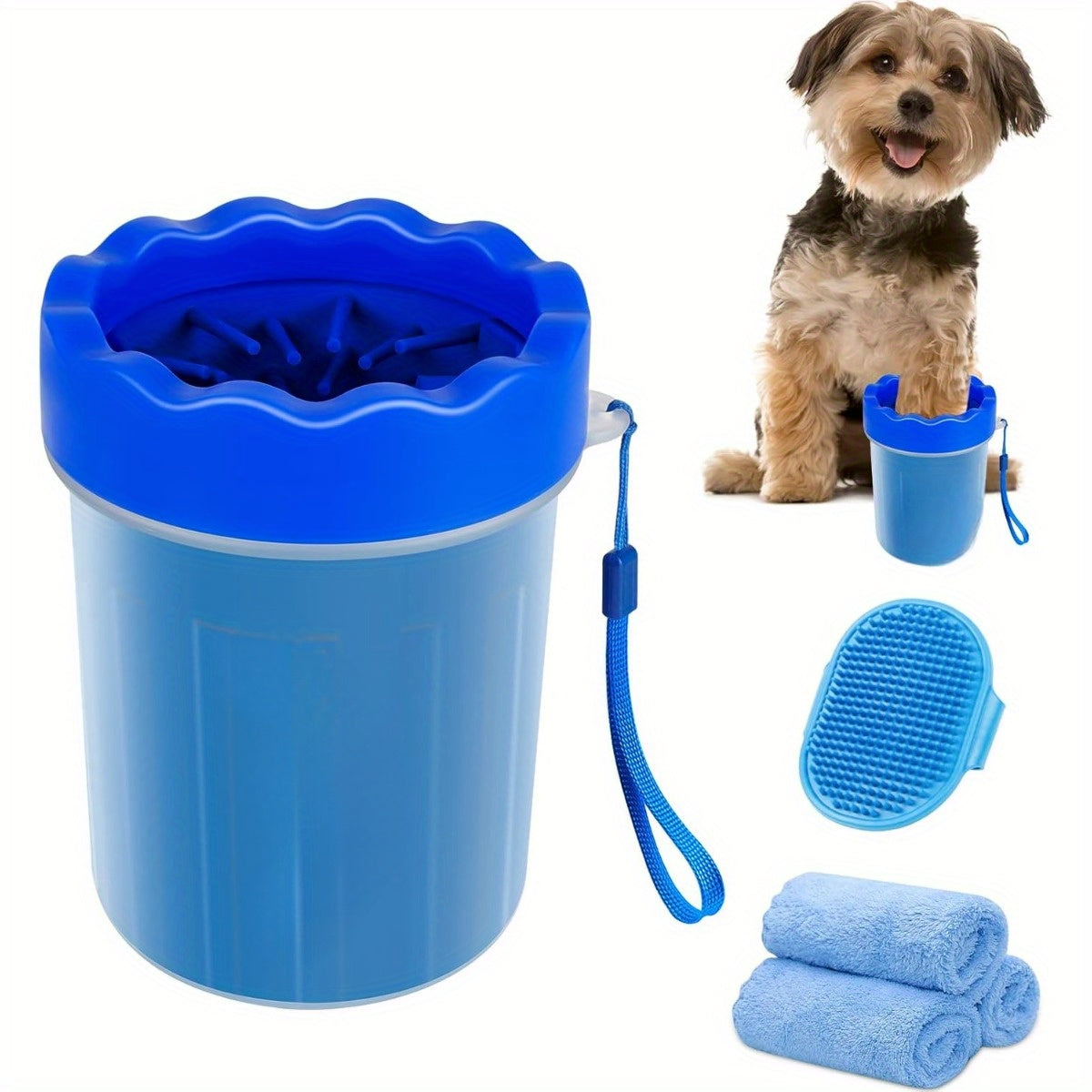 Dog Paw Washer - Muddy Paw Cleaner for All Breeds