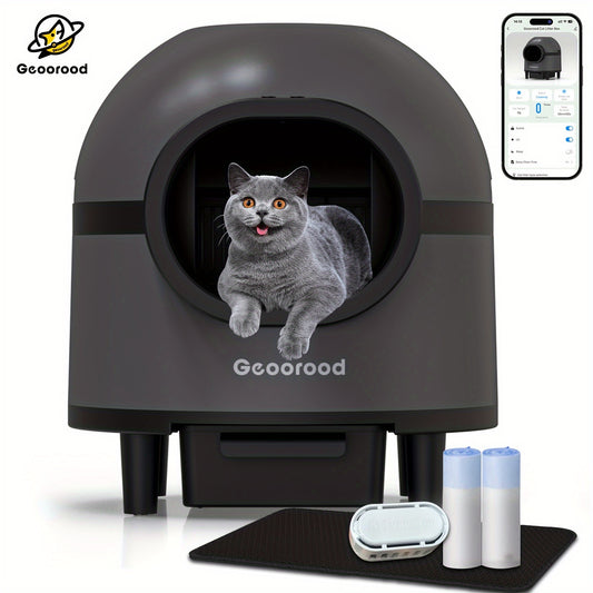 Self-cleaning litter box automatic smart electric cat toilet
