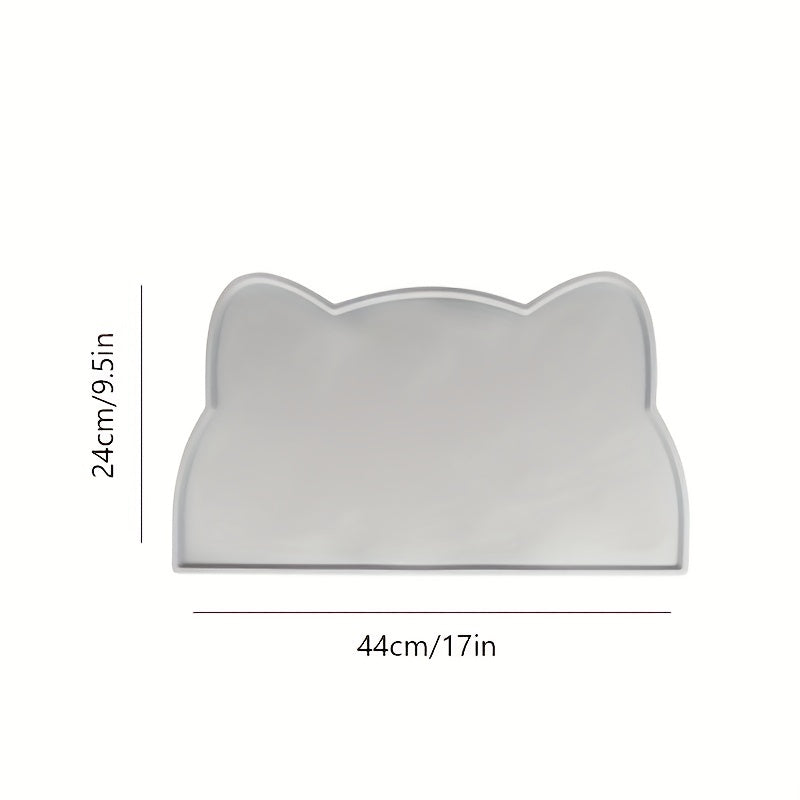 Waterproof Pet Food Mat - Non-Slip Feeding Tray