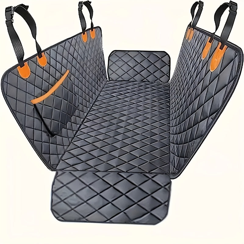 Waterproof Dog Car Mat - Seat Belt Compatible