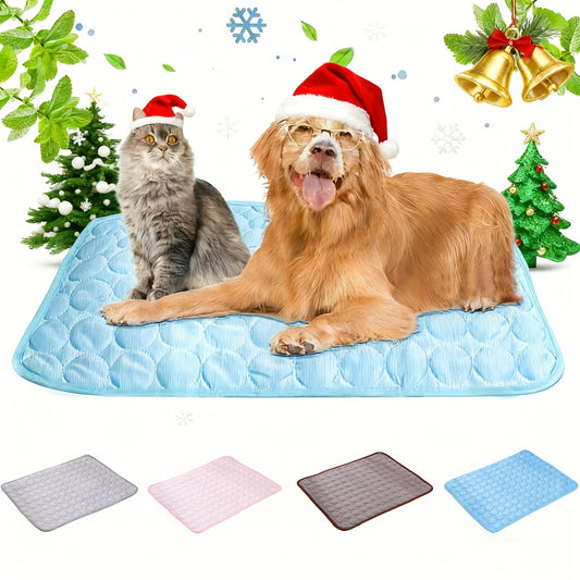 Medium large dog bed crate mat washable cushioned sleeping pad
