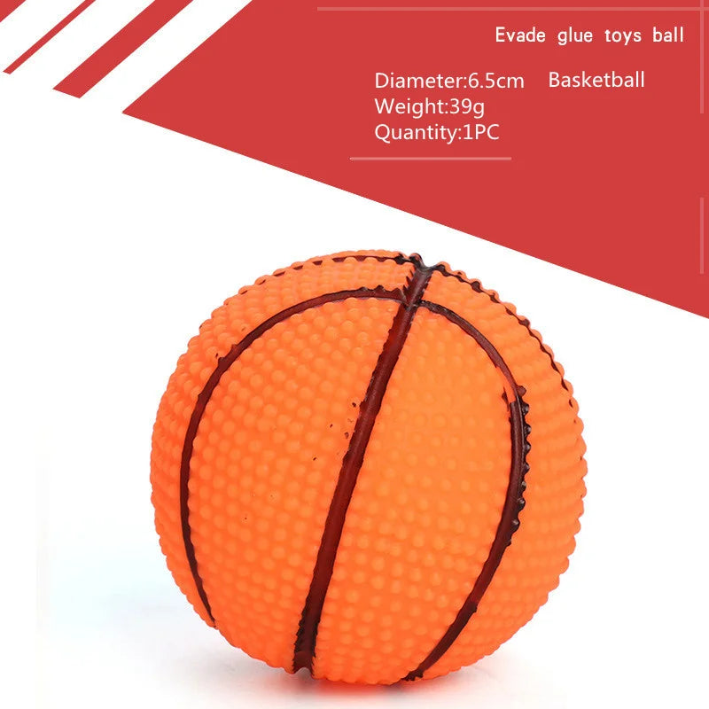 hot sale New Squeak Dog Toy Chew Bone Slipper Squeaky Ball Dog Toys Tooth Grinding Training Pet Toy Supplies