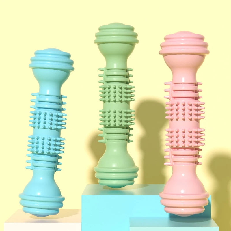 Dog Chew Toy - Dumbbell Teething Stick