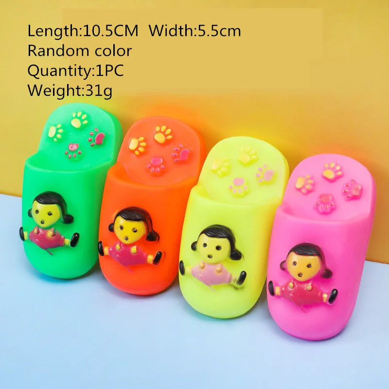 hot sale New Squeak Dog Toy Chew Bone Slipper Squeaky Ball Dog Toys Tooth Grinding Training Pet Toy Supplies