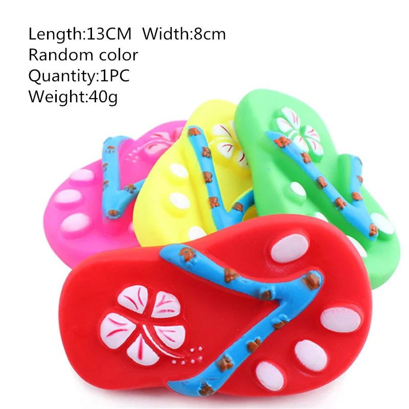 hot sale New Squeak Dog Toy Chew Bone Slipper Squeaky Ball Dog Toys Tooth Grinding Training Pet Toy Supplies