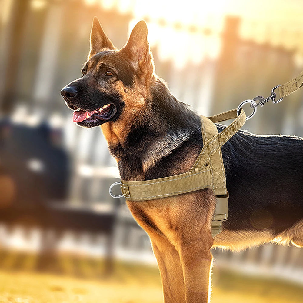 No Pull Dog Harness - Reflective Training Vest