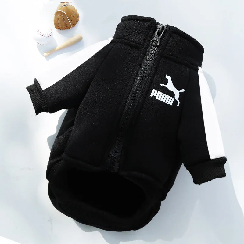 Dog Vest - Warm Alphabet Bear Design