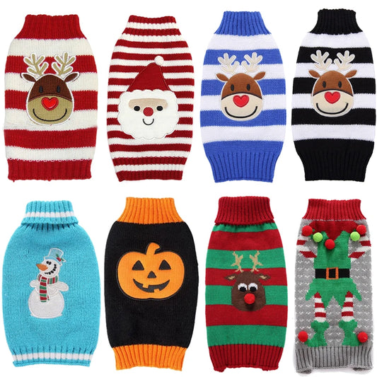 Christmas Dog Sweater - Xmas Pullover for Dogs
