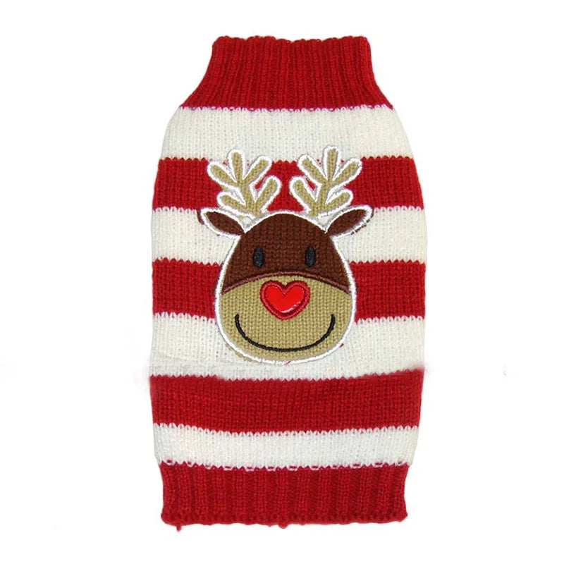 Christmas Dog Sweater - Xmas Pullover for Dogs