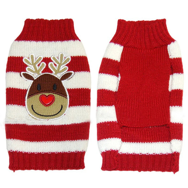 Christmas Dog Sweater - Xmas Pullover for Dogs