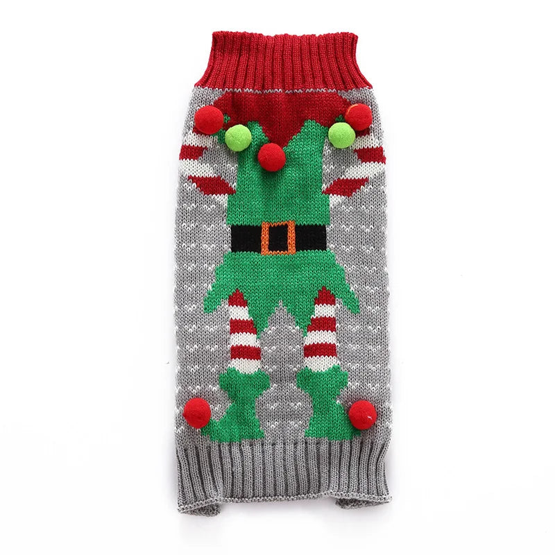 Christmas Dog Sweater - Xmas Pullover for Dogs