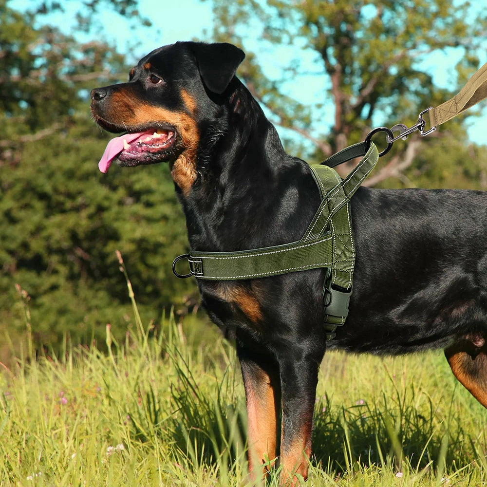 No Pull Dog Harness - Reflective Training Vest