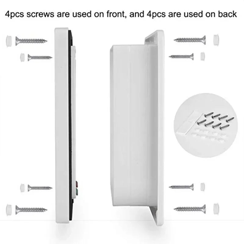 Pet Flap Door - 4-Way Security Lock Gate