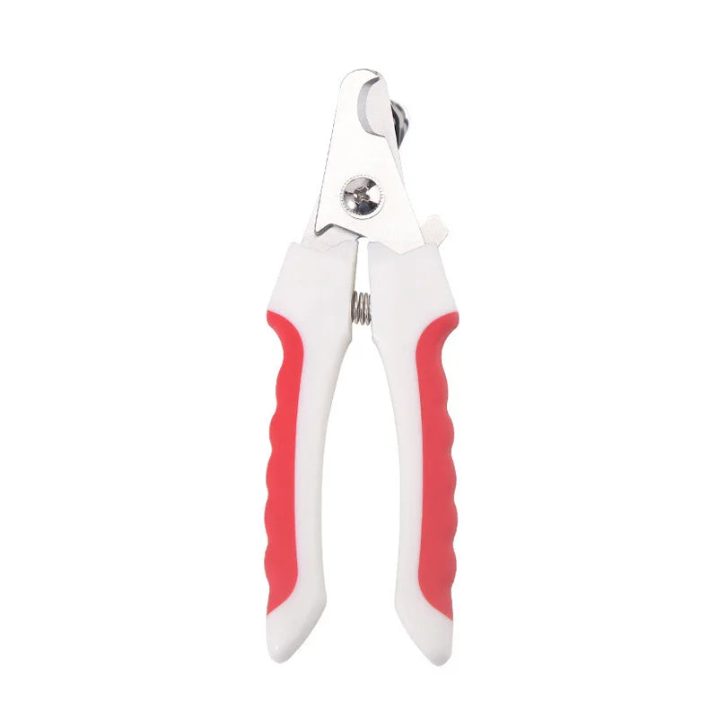 Pet Nail Clippers - Stainless Steel Trimmer with Safety Guard