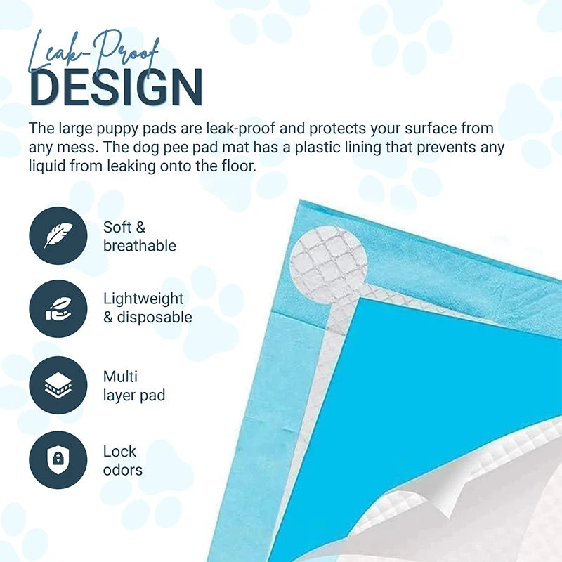 Dog Training Pee Pads - Disposable 20-100pcs