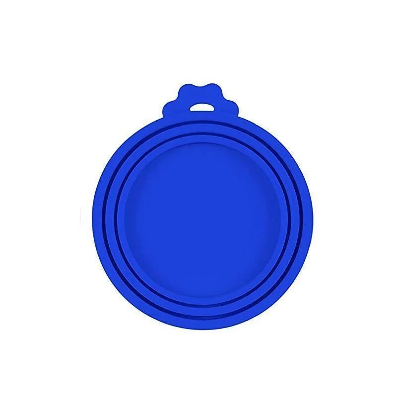 3-in-1 Silicone Pet Food Can Cover - Universal Fit for Dogs & Cats