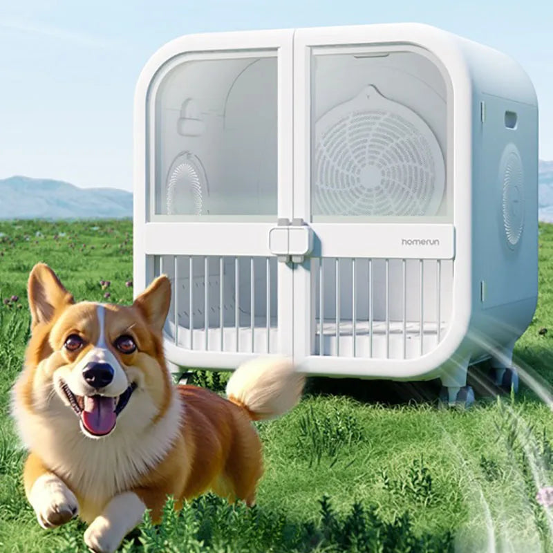Pet Hair Dryer Stand Grooming Dry Box Small Silent Dog  Household Hair Dryer Professional Drying Cabinet Small Animal Supplies