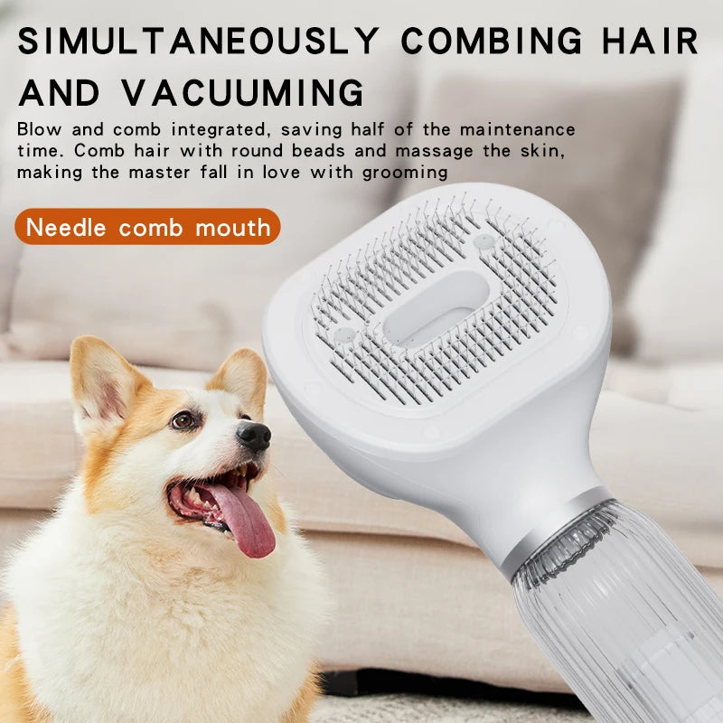 Professional Dog Hair Dryer - Grooming Blower with Cool Air