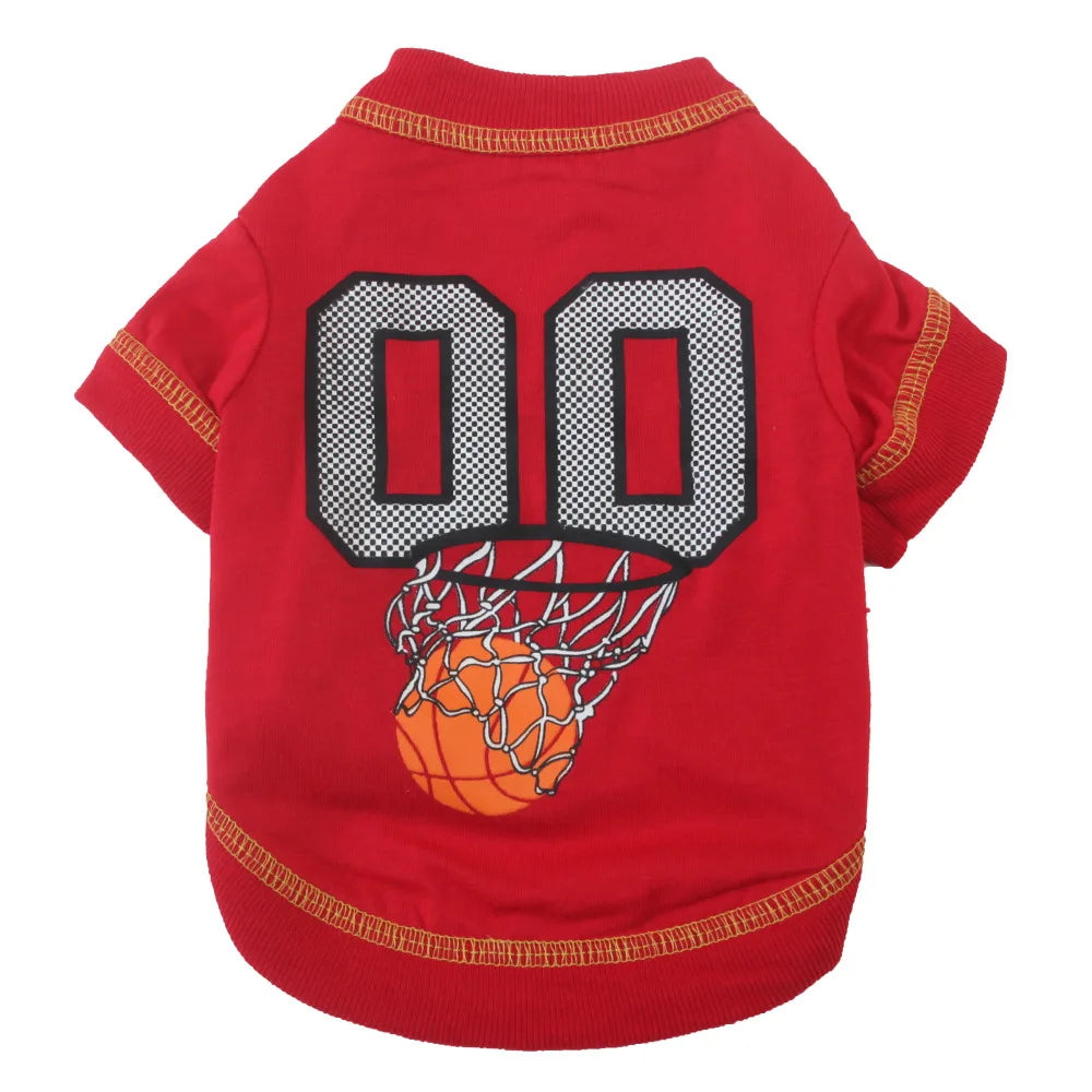 Custom Dog Baseball Jersey - Soft Pet Shirt for Small Dogs