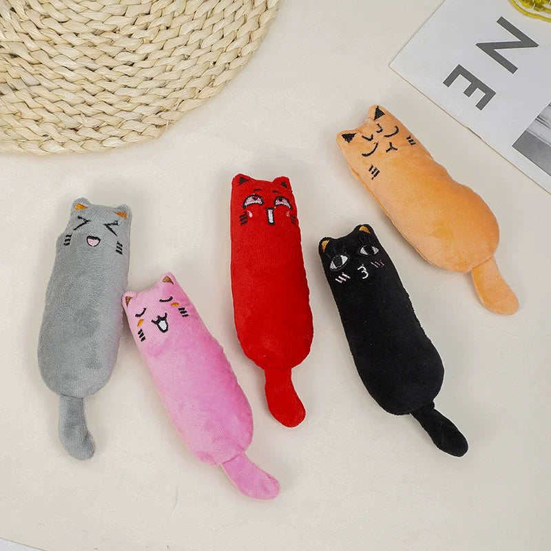 Catnip Toy - Plush Pillow Chew Toy