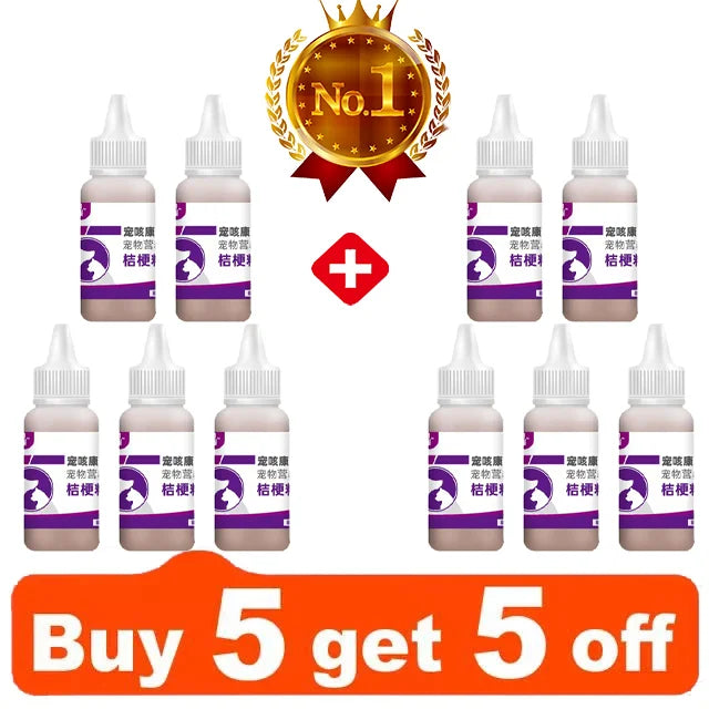 Pet Health Oral Liquid - Cough & Asthma Relief
