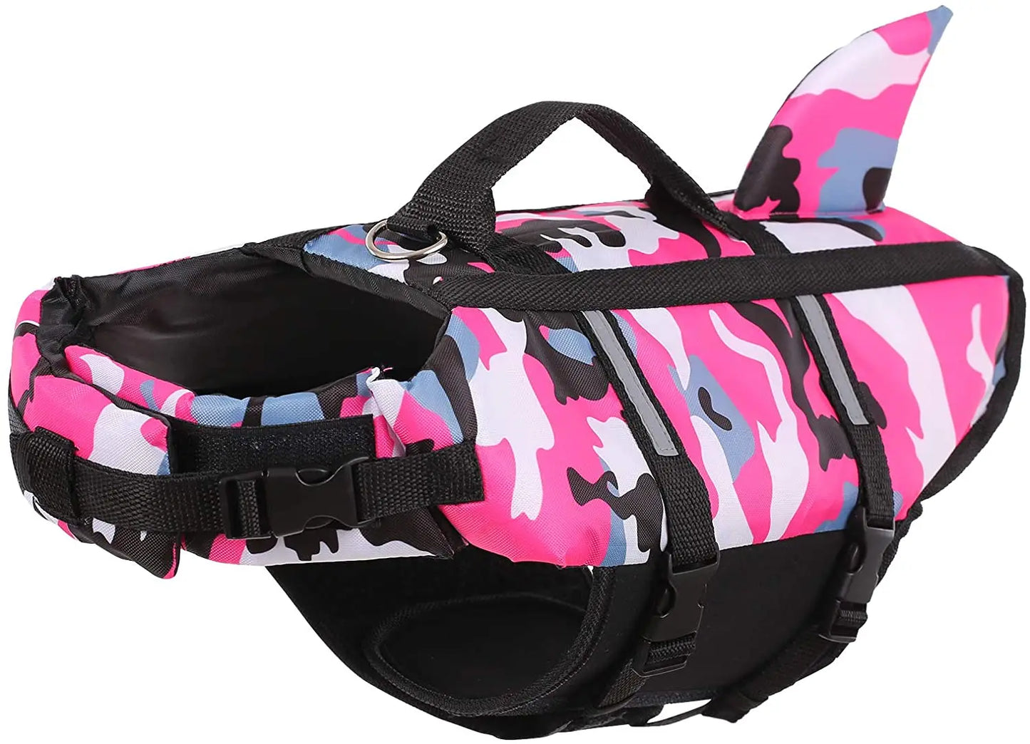 Dog Life Jacket - Buoyant Vest with Handle