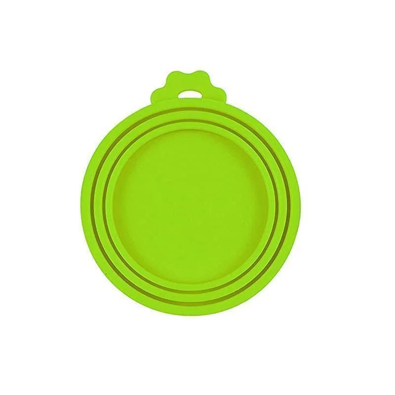 3-in-1 Silicone Pet Food Can Cover - Universal Fit for Dogs & Cats