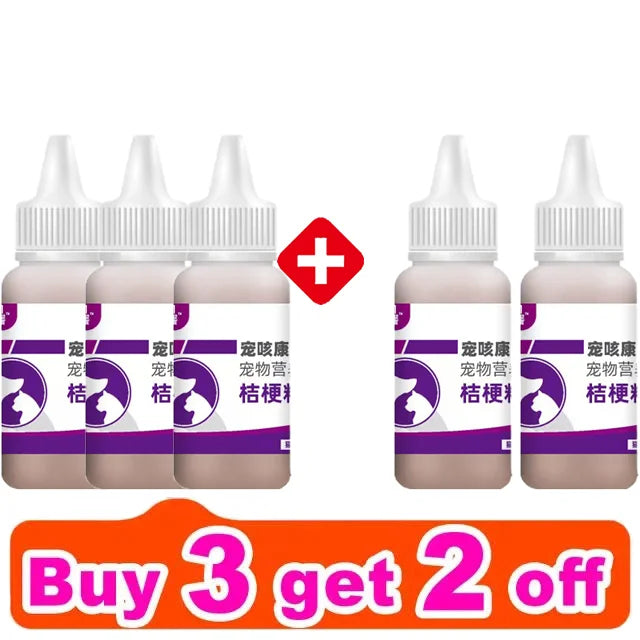 Pet Health Oral Liquid - Cough & Asthma Relief