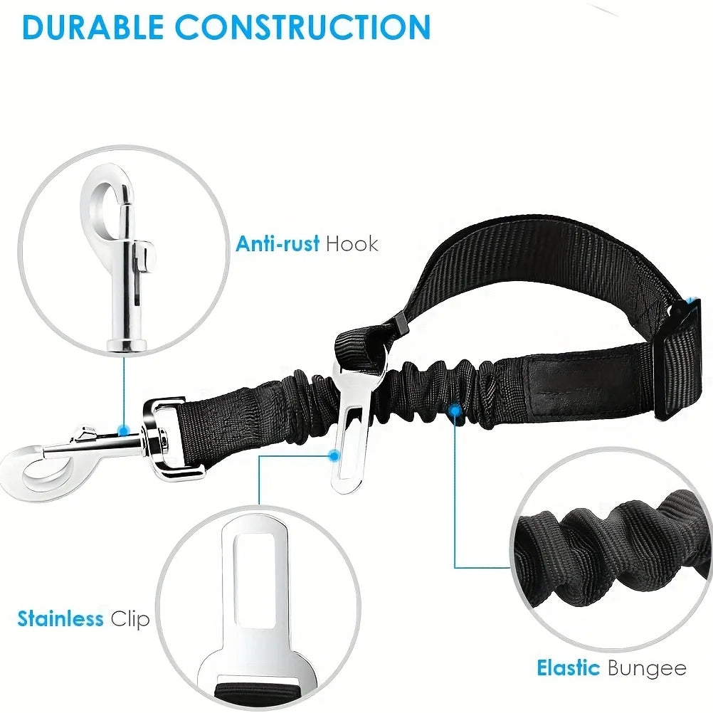 Pet Car Seat Belt - Adjustable Safety Harness