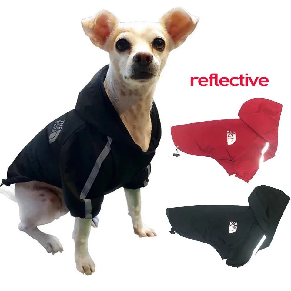 Dog Winter Coat - Waterproof Reflective Hoodie